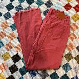 NWT Kalinda Denim Jeans Red